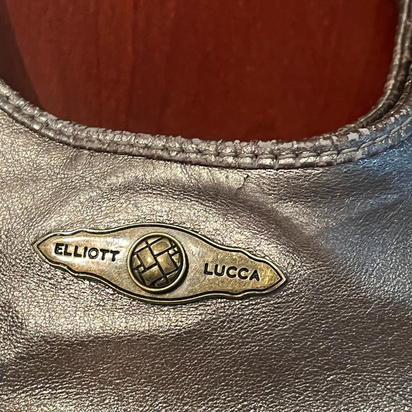 Elliott Lucca metallic leather bag - Picture 6 of 12